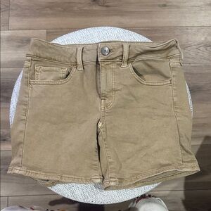 American Eagle Outfitters Tan Women's Cargo Shorts